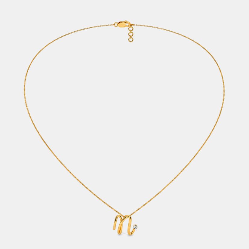 The Cursive N Necklace - image 4