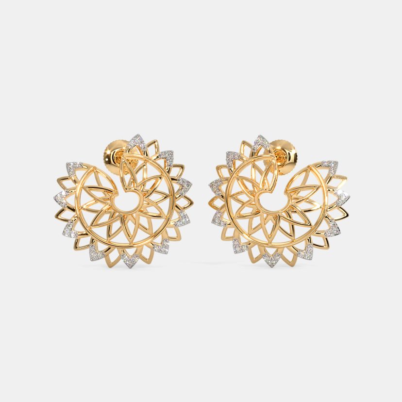 The Recursive Orange Peel Earrings - image 1
