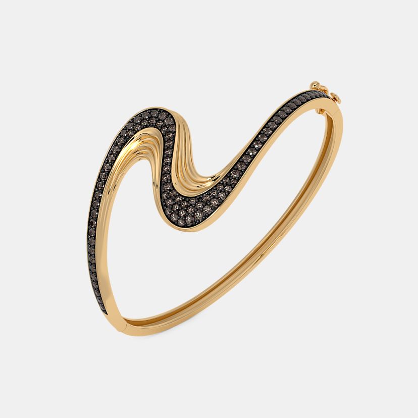 The Rust Aura Oval Bangle - image 1