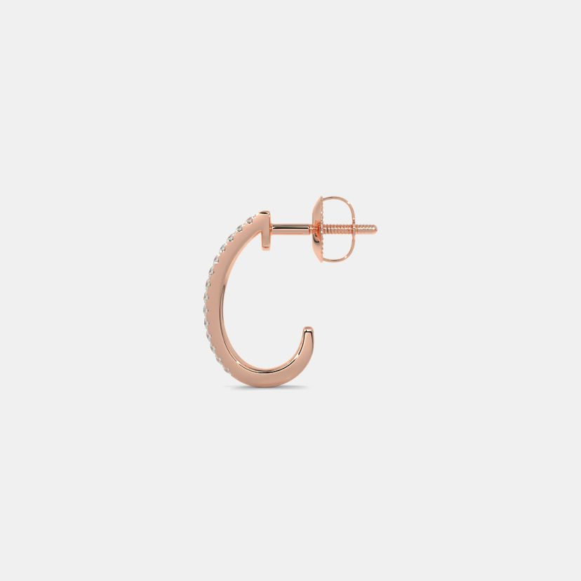The Arabella Huggie Earrings - image 9