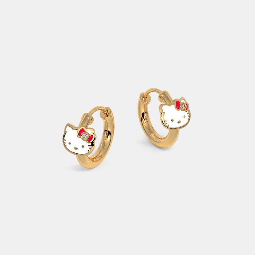 The Shiny Kitty Kids Huggie Earrings - image 4