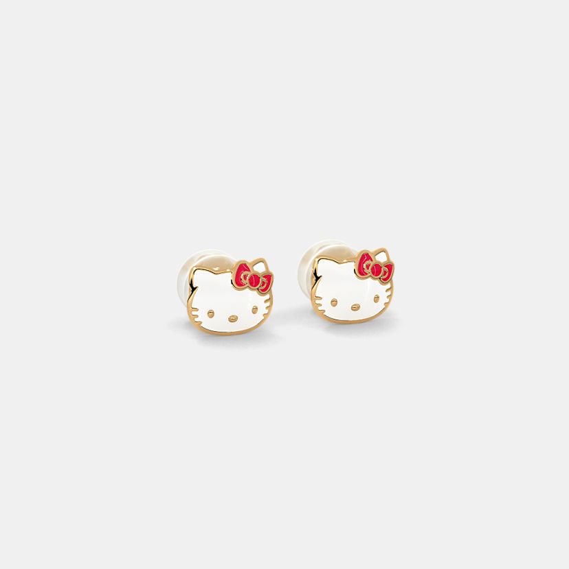 The Red Bow Stud Earrings - image 4