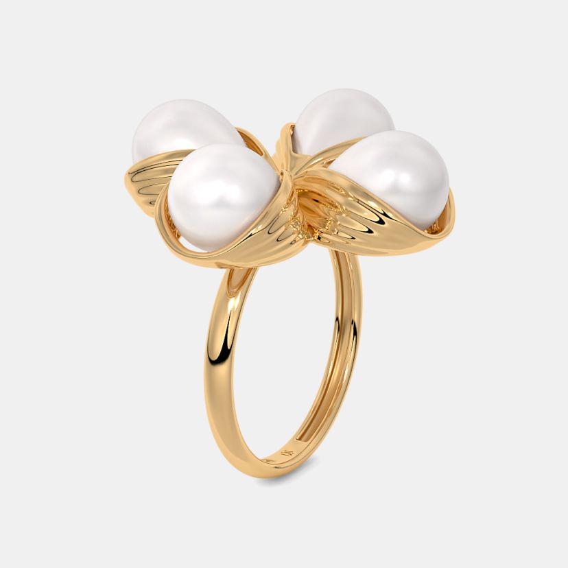 The Pearl Elegance Statement Ring - image 9