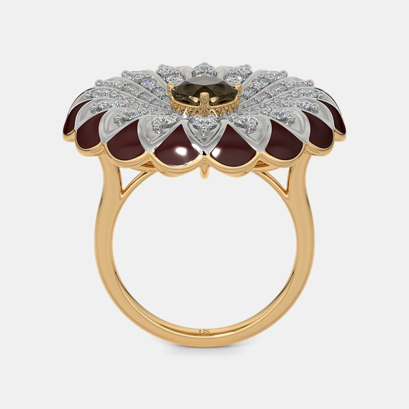 The Velvet Mosaic Statement Ring - image 8