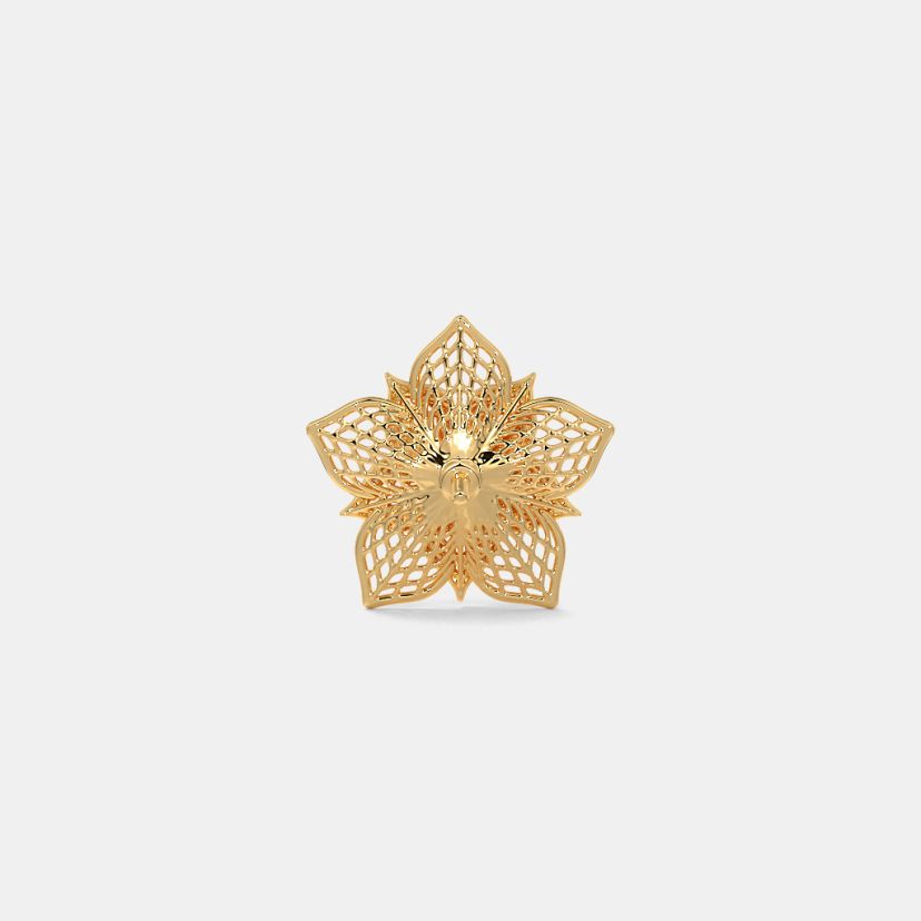 The Daffodil Lattice Stud Earrings - image 8