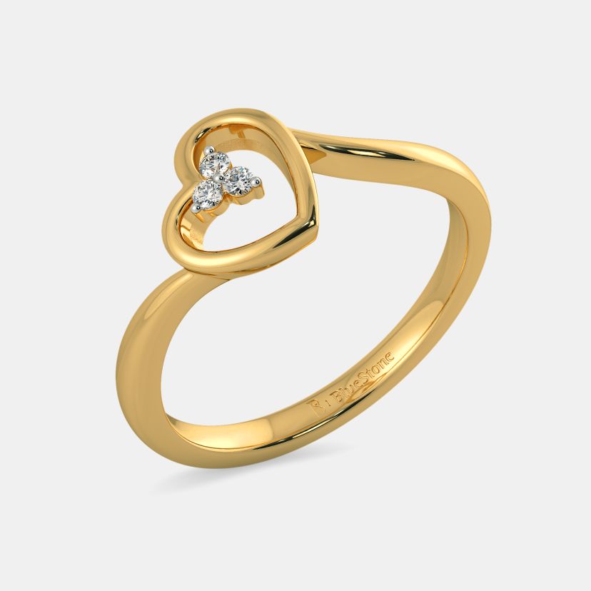 Heart symbol rings cheap