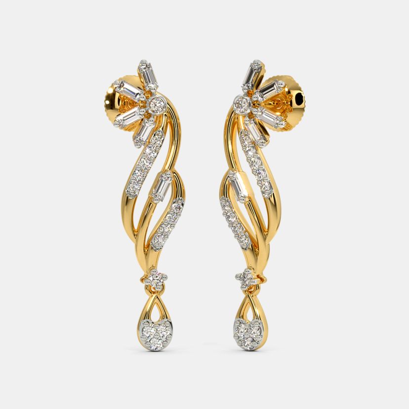 The Navdha Drop Earrings - image 1