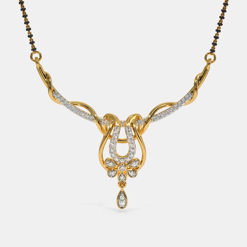 The Tanmayi Convertible Mangalsutra Pendant - image 8
