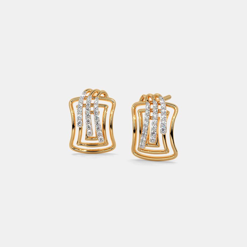 The Triaksha Stud Earrings - image 1