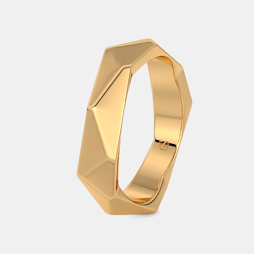 Buy 250 Plain Gold Rings Designs Online BlueStone India s 1 Online Jewellery Brand