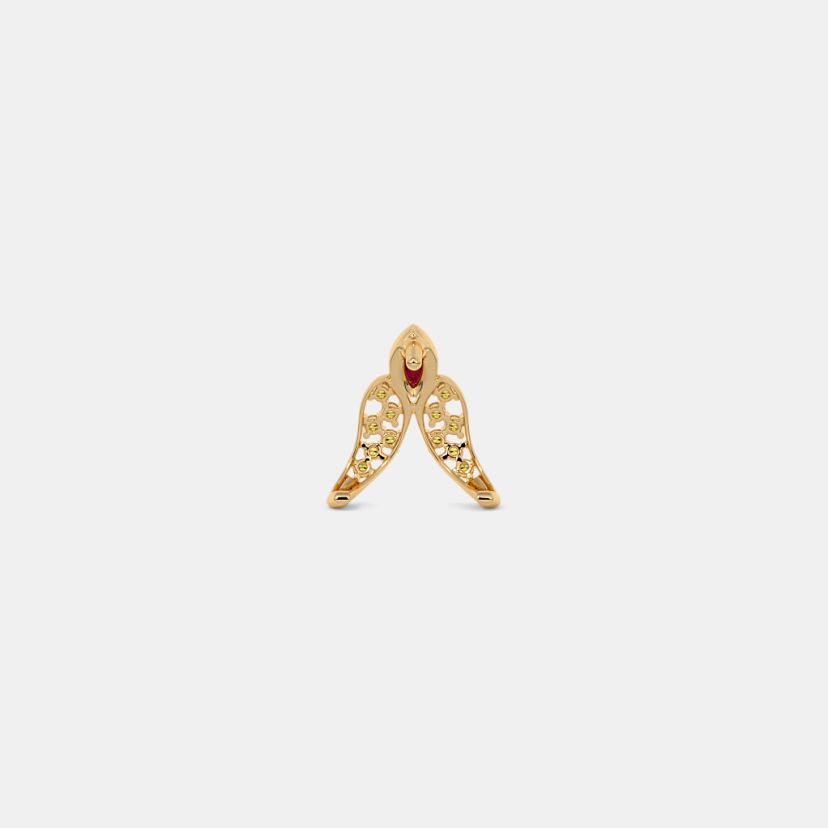 The Suryika J Hoop Earrings - image 6