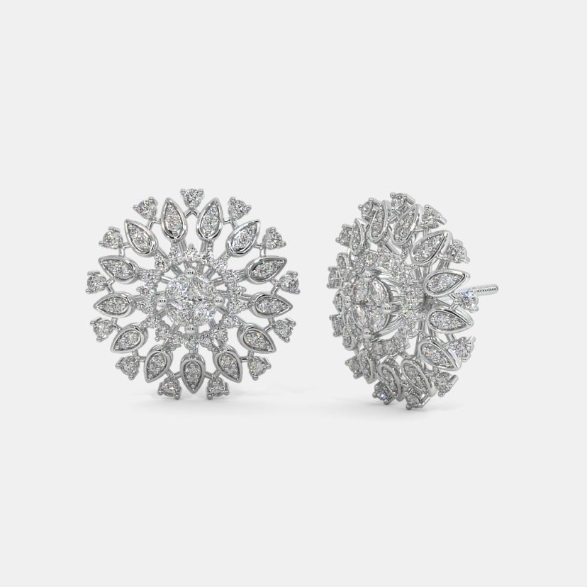 Buy 650 Diamond Studs Earrings Designs Online BlueStone India s 1 Online Jewellery Brand