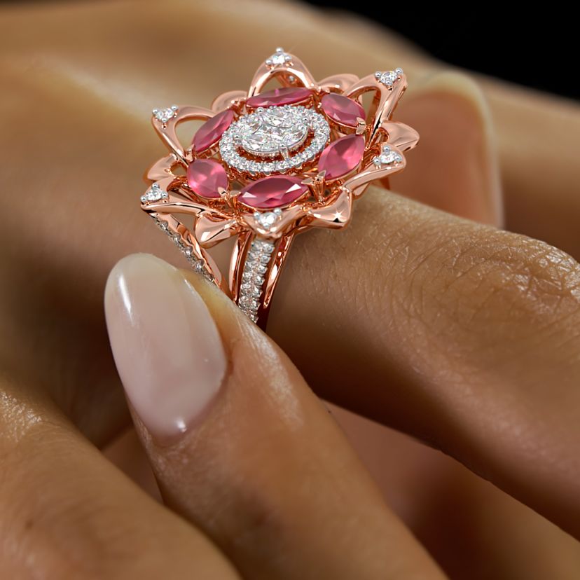 The Felix Cocktail Ring - image 6