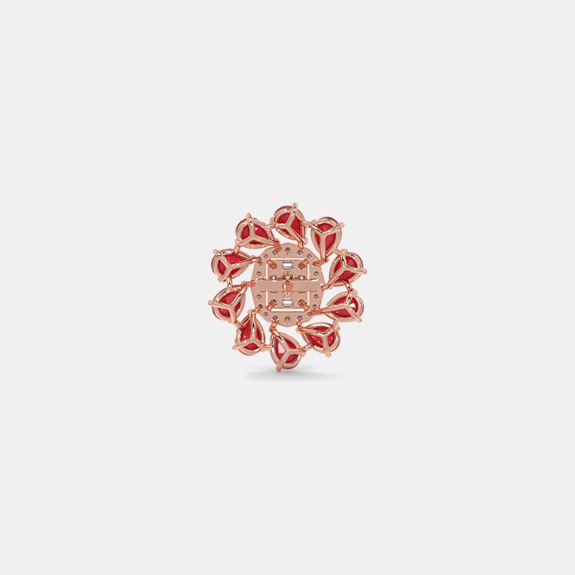 The Rubyfloret Stud Earrings - image 8
