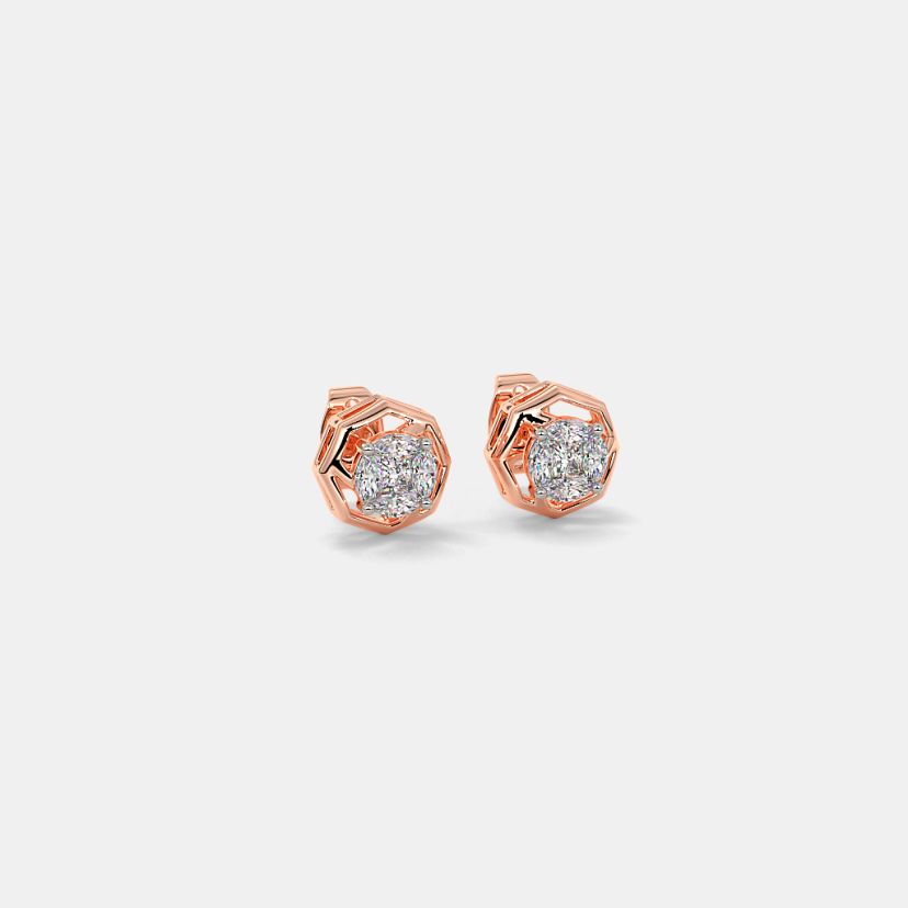 The Edged Stud Earrings - image 6