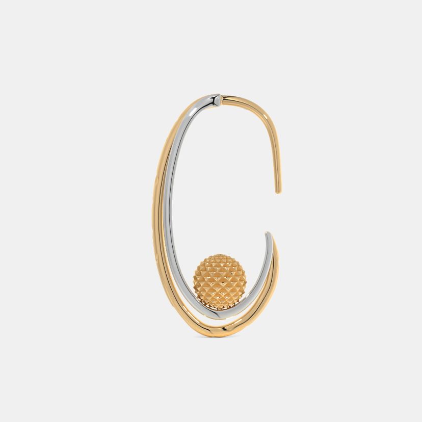The luzelka J Hoop Earrings - image 8