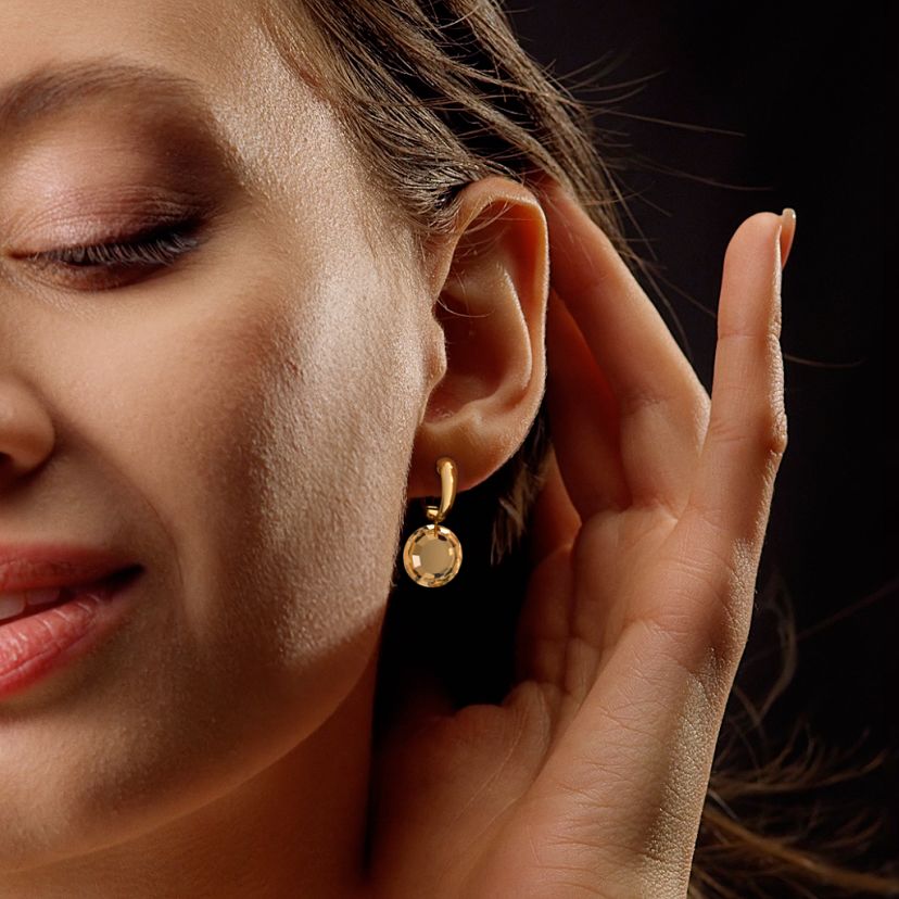 The Flacirtine Dangle Hoop Earrings - image 2