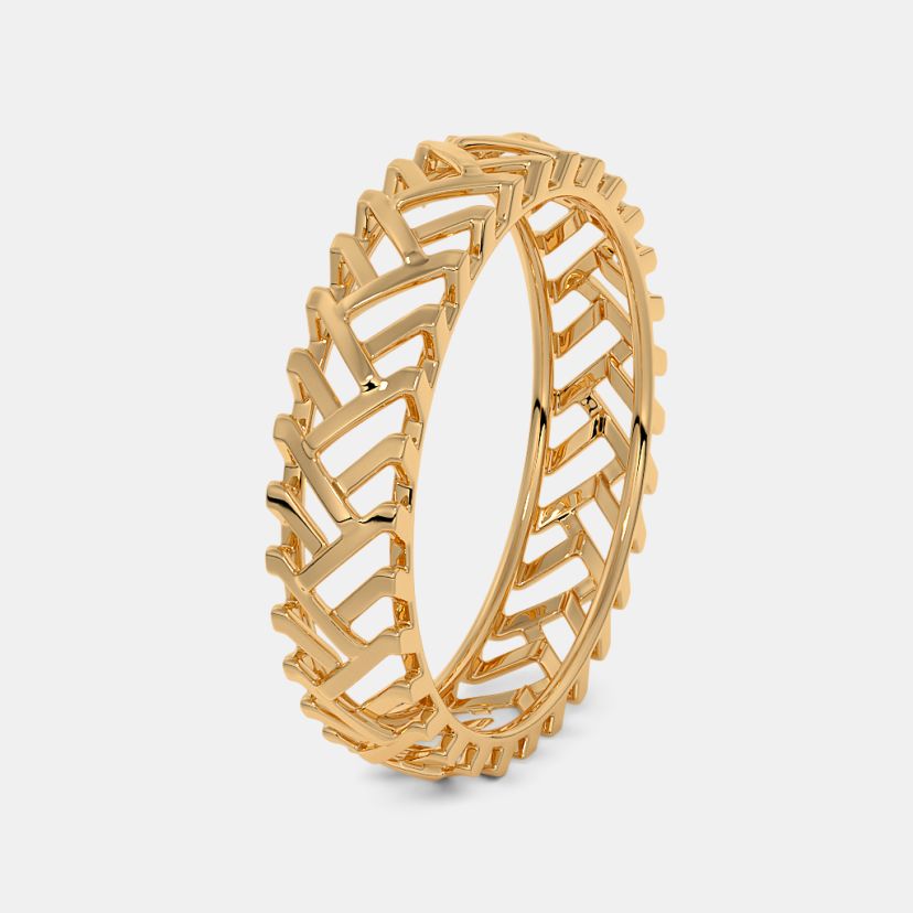 The Crysal Band Ring For Him - image 1