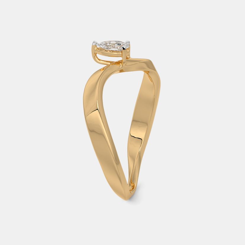The Zeivra Solitaire Engagement Ring - image 9