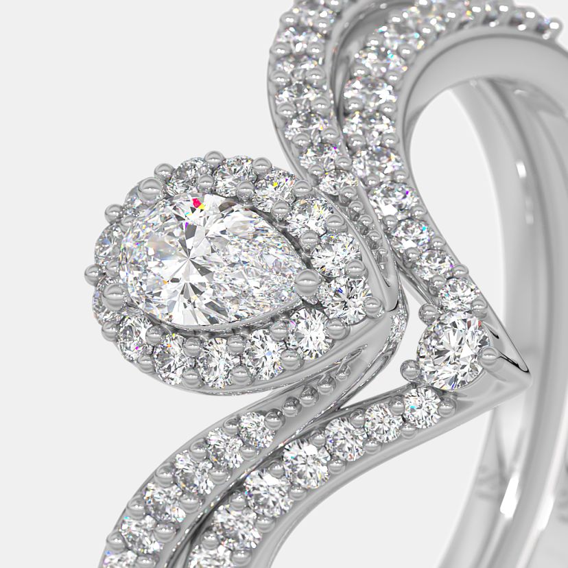 The Aimer Bridal Ring Set - image 5