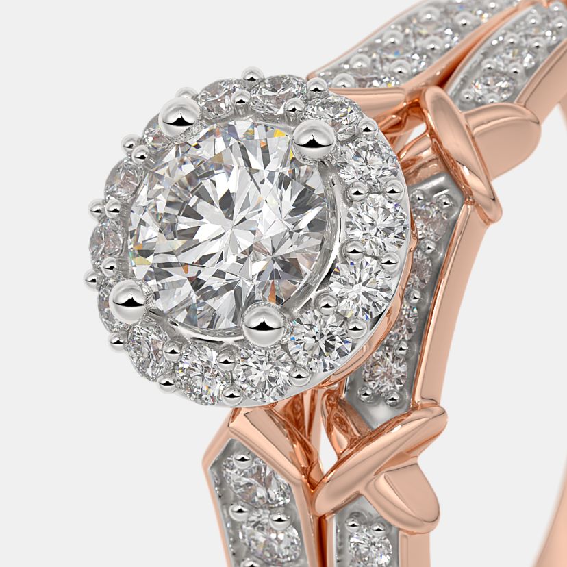 The Rosavelle Bridal Ring Set - image 5