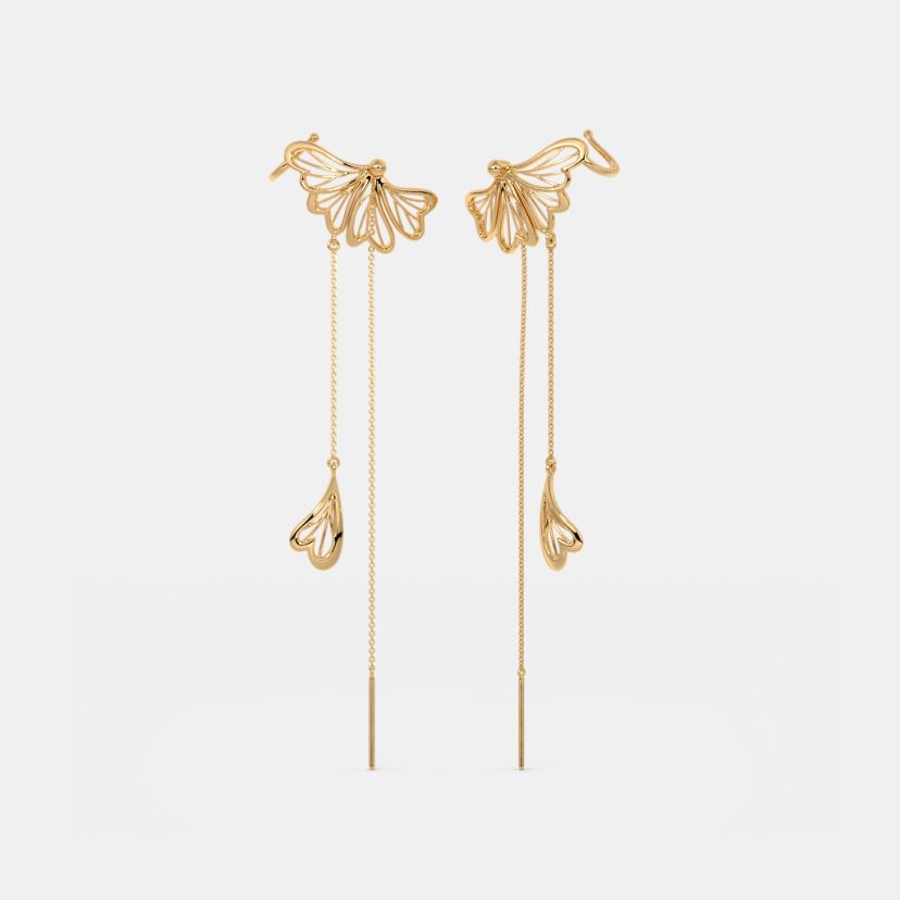 The Yunae Sui Dhaga Earrings - image 1