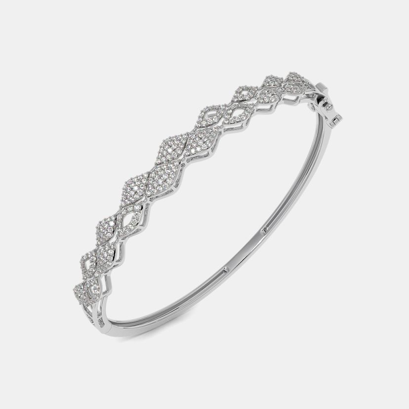 The Hexaria Oval Bangle - image 1