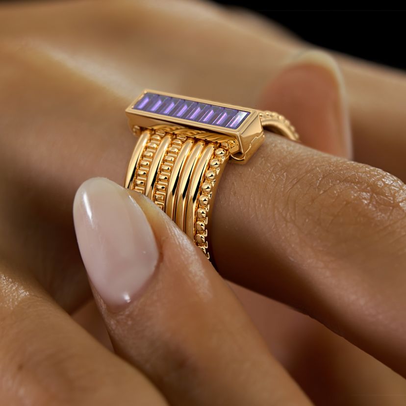 The Aokami Stackable Multiwearable Ring - image 5