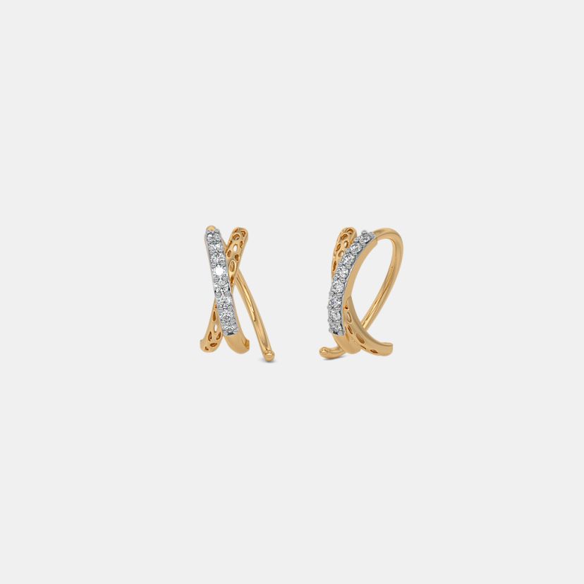 The Zorka Huggie Earrings - image 1