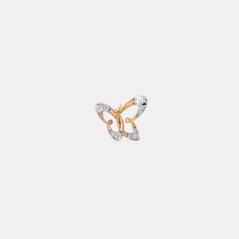 The Twinned Wings Stud Earrings - image 7
