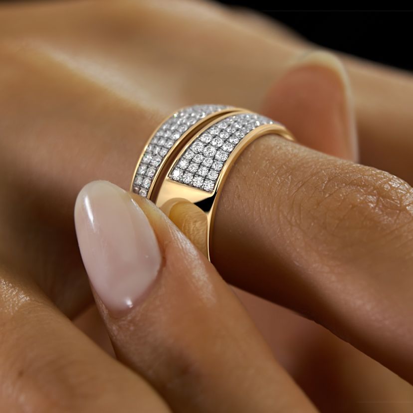 The Benedicta Band Ring - image 5