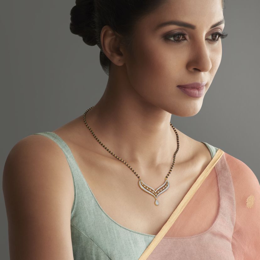 The Medhavini Mangalsutra Pendant - image 3