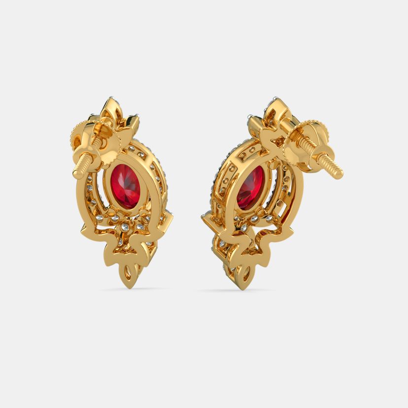 The Luxurious Floralia Stud Earrings - image 8