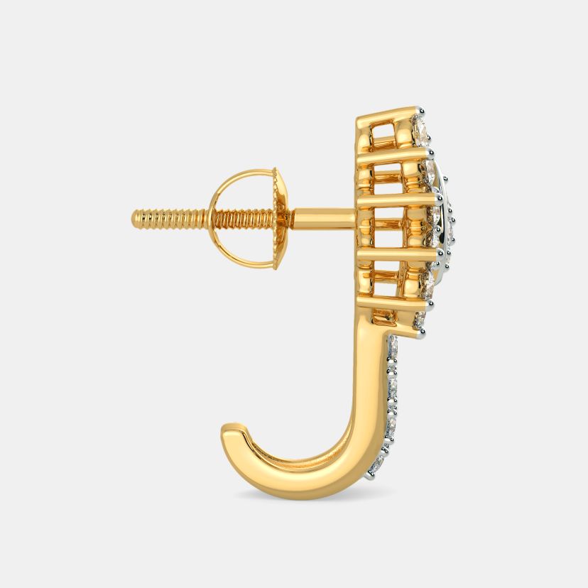 The Benedictine J Hoop Earrings - image 6