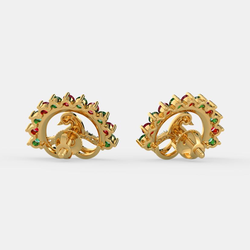 The Frolic Feather Stud Earrings - image 8