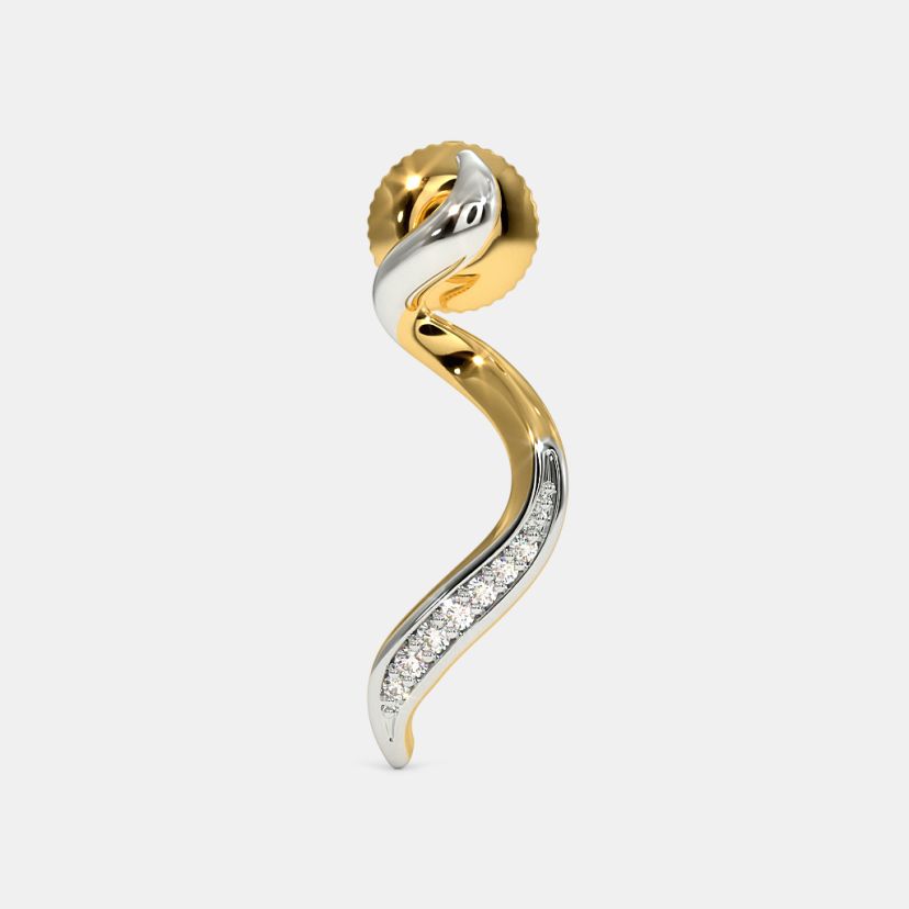 The Twirly Ribbon Stud Earrings - image 4