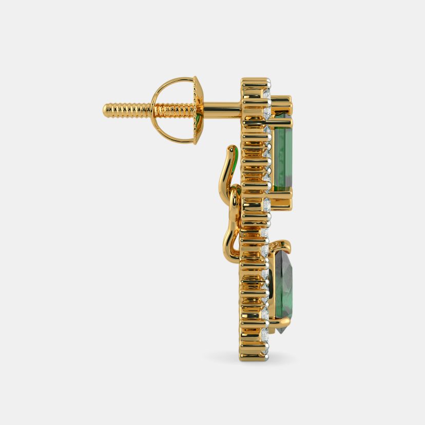 The Detachable Kalakriti Drop Earrings - image 6
