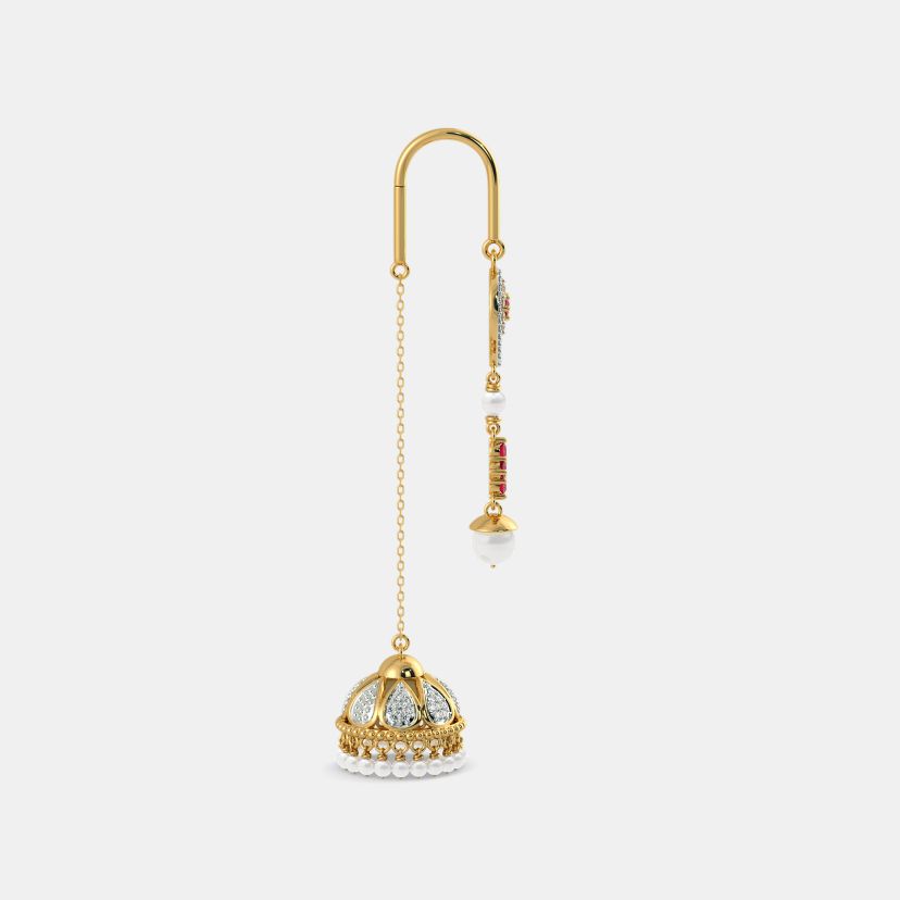 The Luxurious Allure Sui Dhaga Earrings - image 6