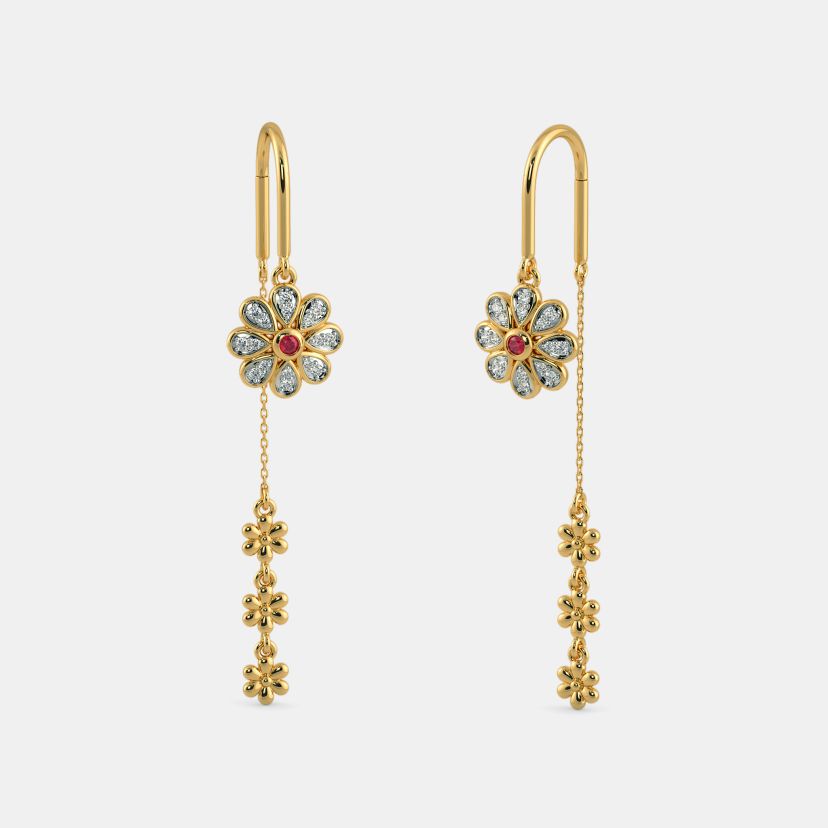 The Siya Sui Dhaga Earrings - image 1