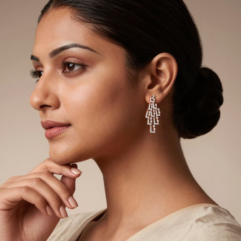 The Austere Drop Earrings - image 3