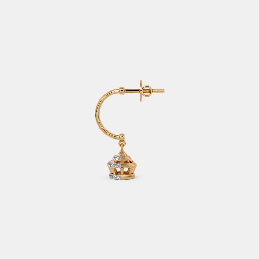 The Mekhai Dangle Hoop Earrings - image 5