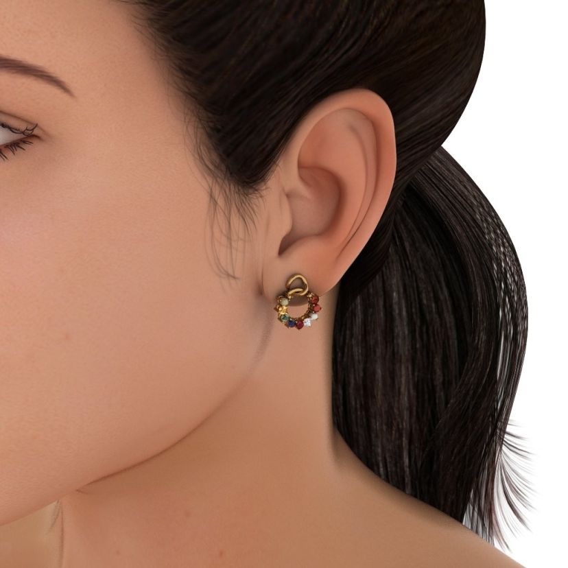 The Aaditya Nav Earrings - image 10