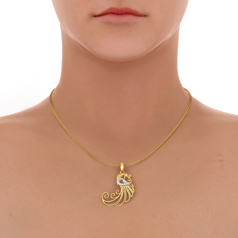 The Swaying Feather Pendant - image 8