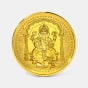 50 gram 24 KT Ganesh Gold CoinFront