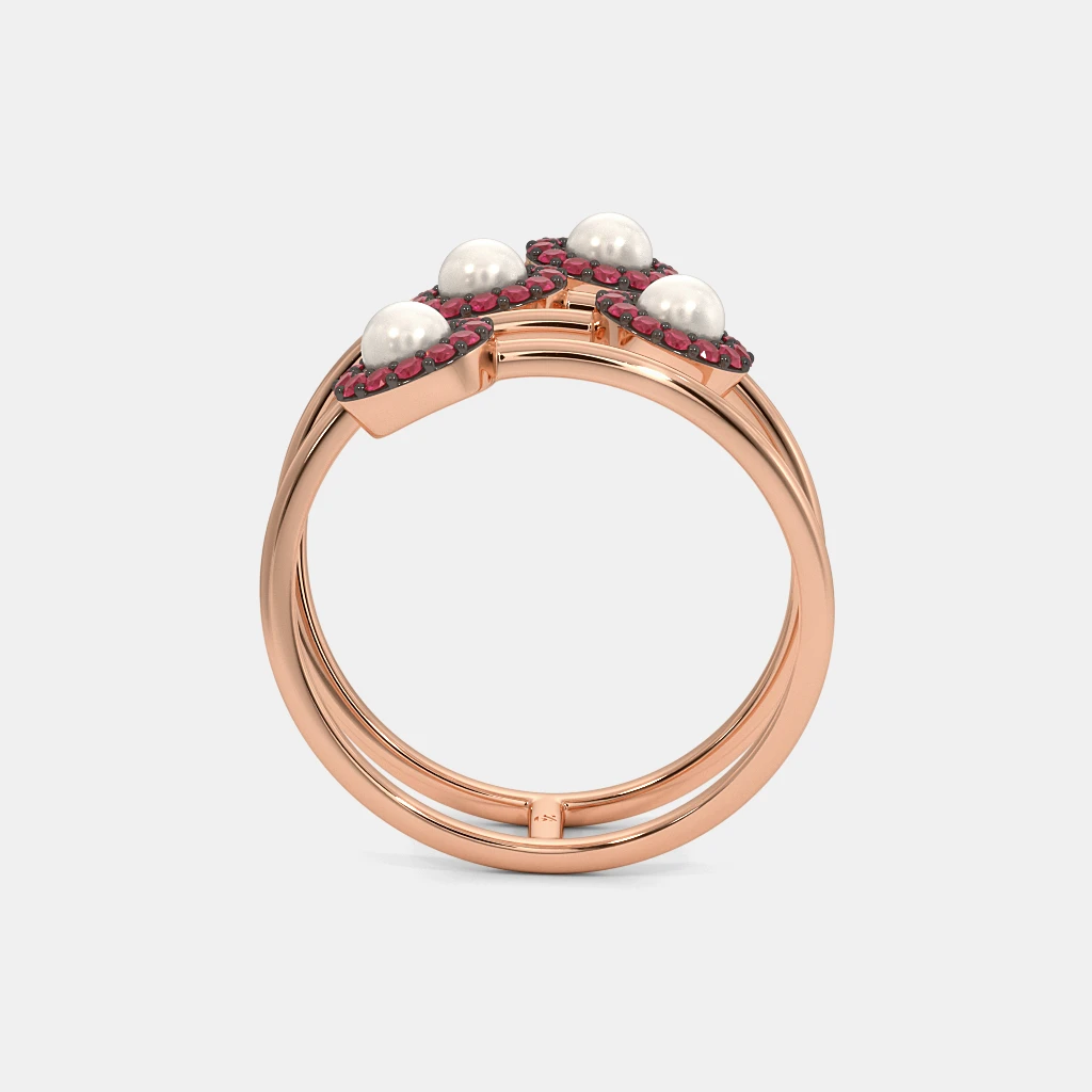 The Beryl Spiral Ring | BlueStone.com