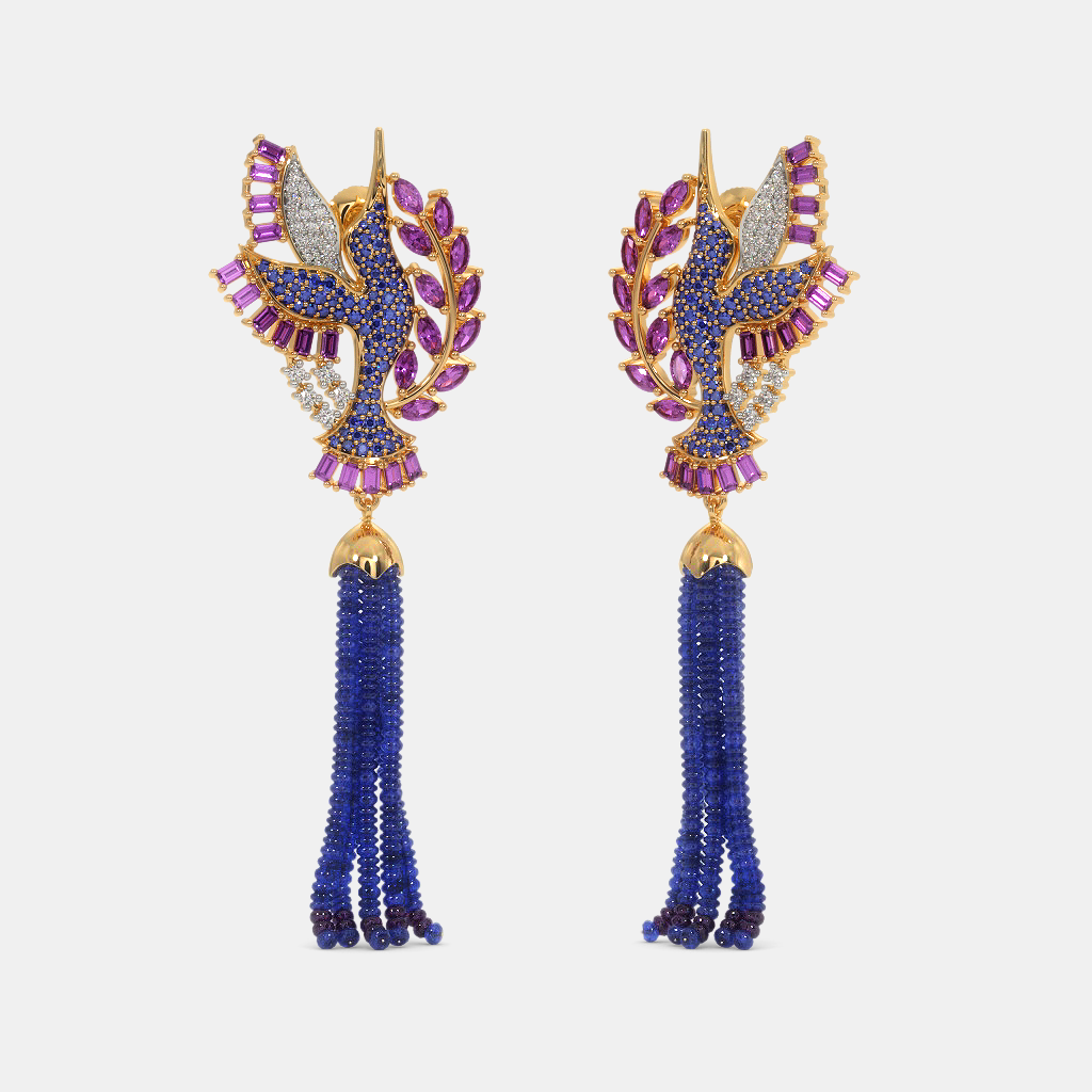 The Kingfisher Drop Earrings | BlueStone.com