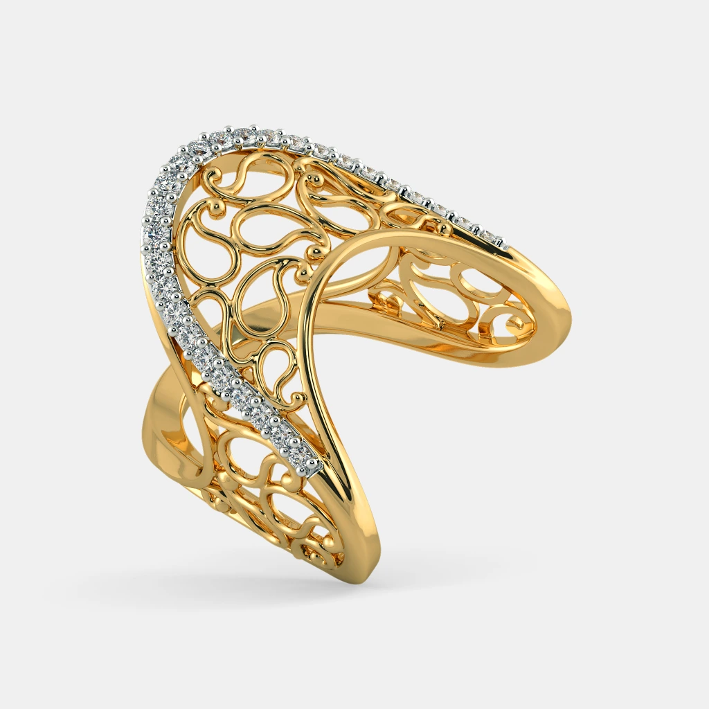 The Amaya Paisley Ring