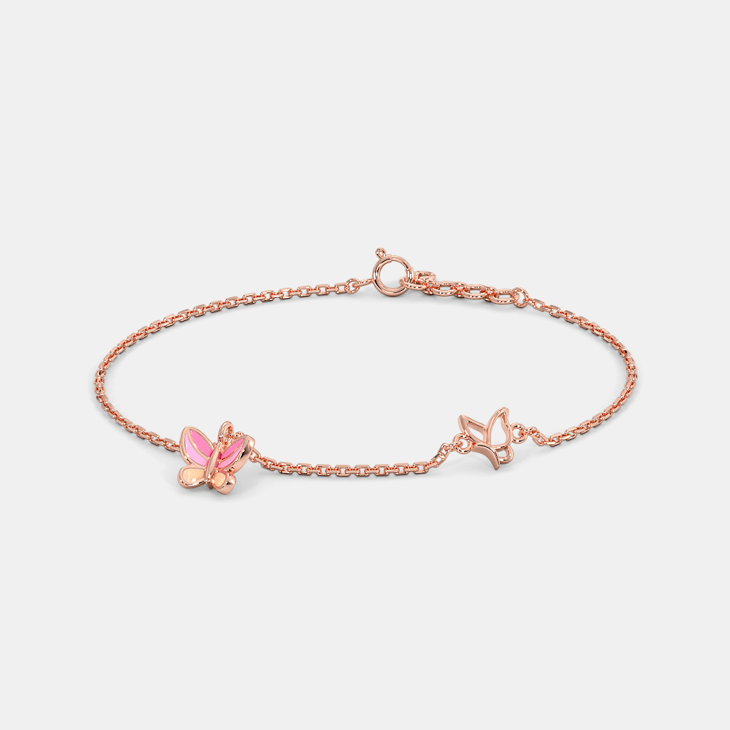 The Shades Of A Butterfly Kids Bracelet