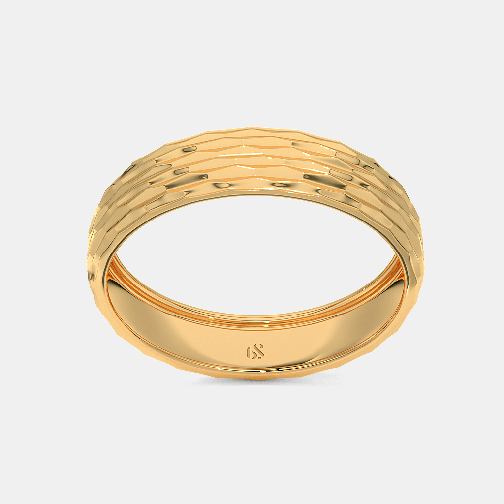 The Ardit Textured Band Ring For Him | BlueStone.com