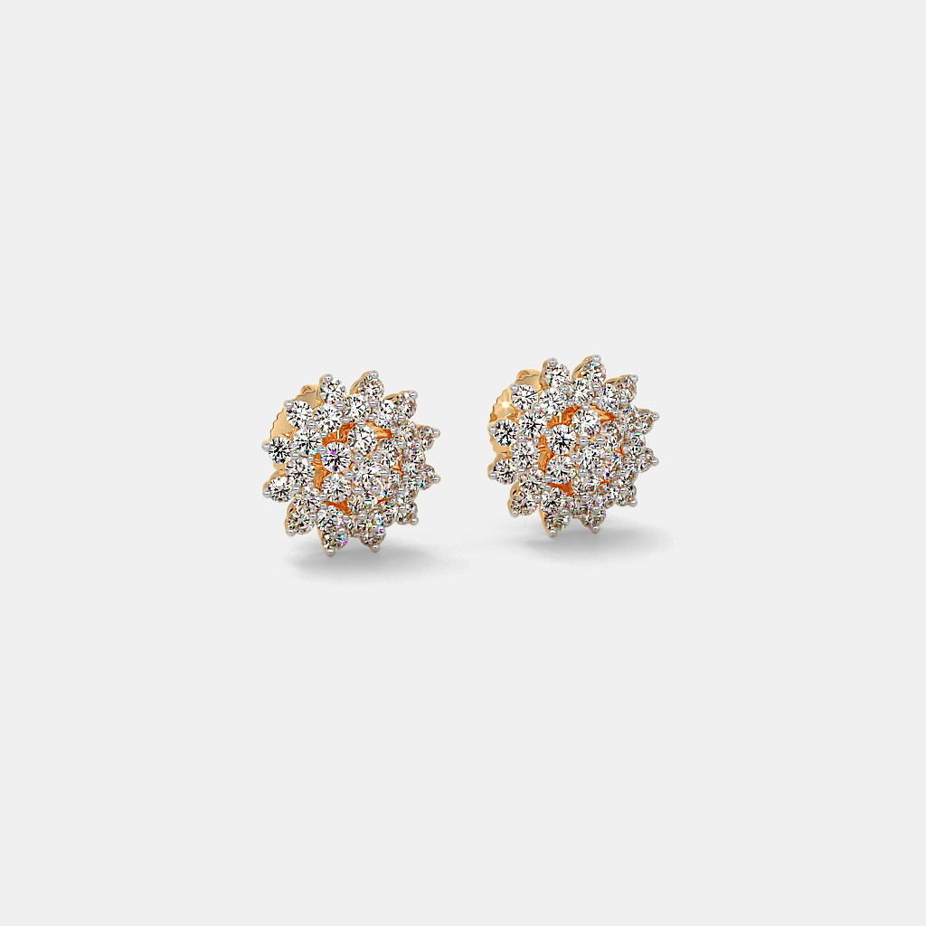 The Shyza Stud Earrings | BlueStone.com